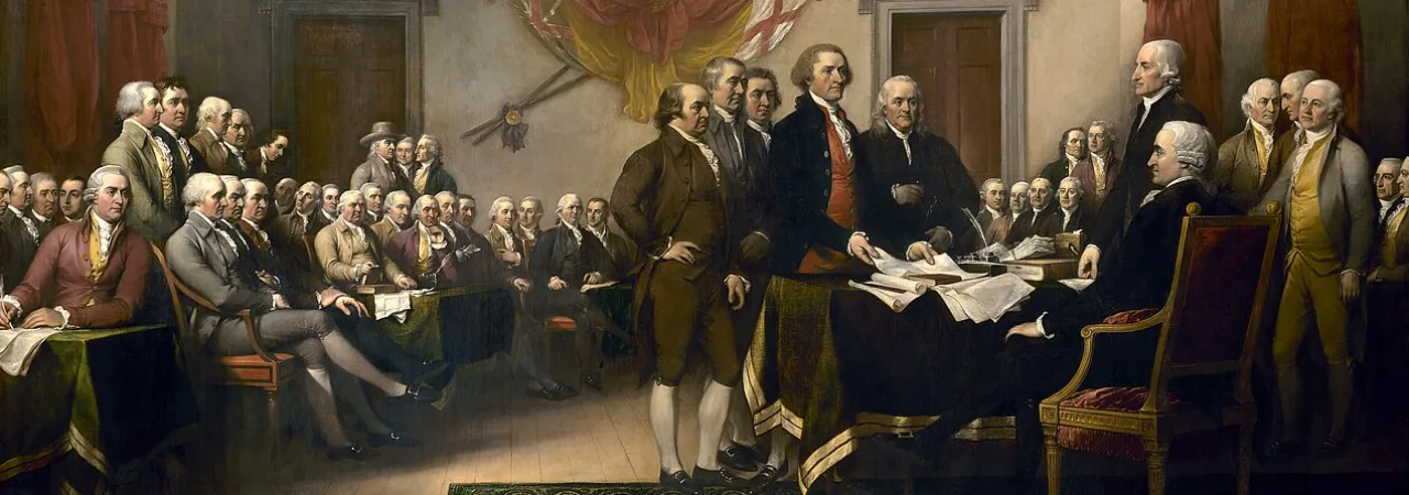 Declaration of Independence (1819) by John Trumbull
